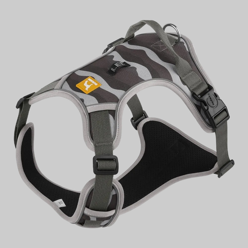 Adjustable comfort fit dog harness for active dogs