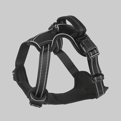 Comfortable dog harness vest designed for secure everyday walks.
